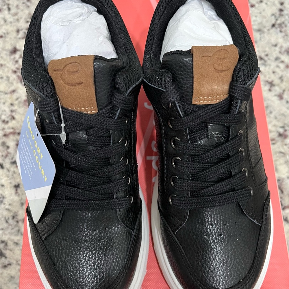 Black Athletic Shoes - never worn in original box. Smoke & pet free home